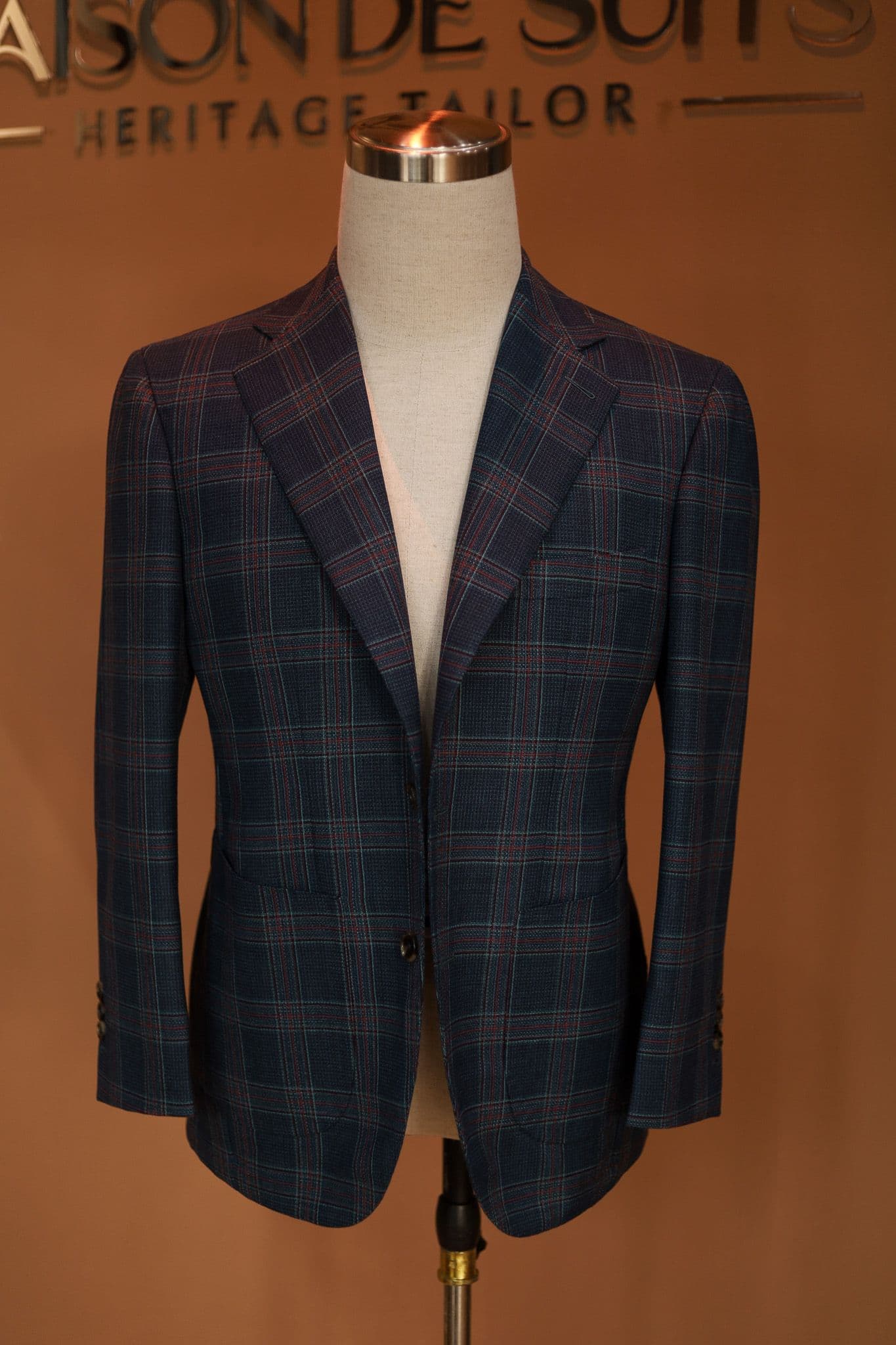 holland-and-sherry-blue-check-hopsack-mesh-jacket
