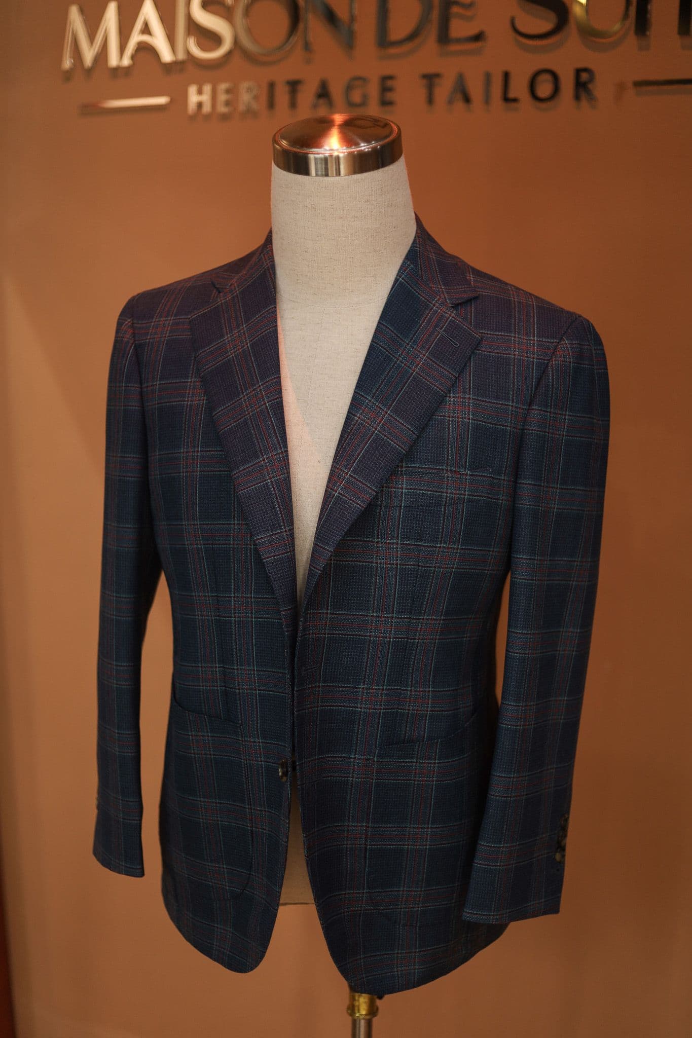holland-and-sherry-blue-check-hopsack-mesh-jacket