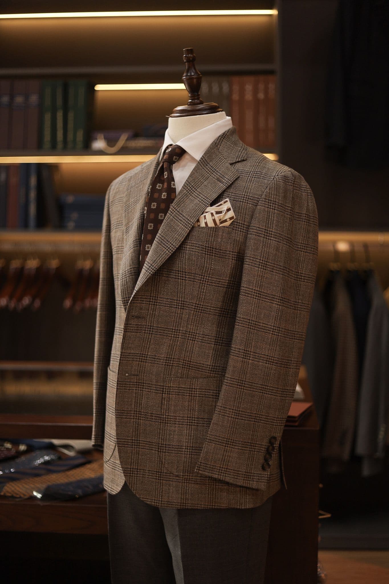 cavani-brown-check-jacket